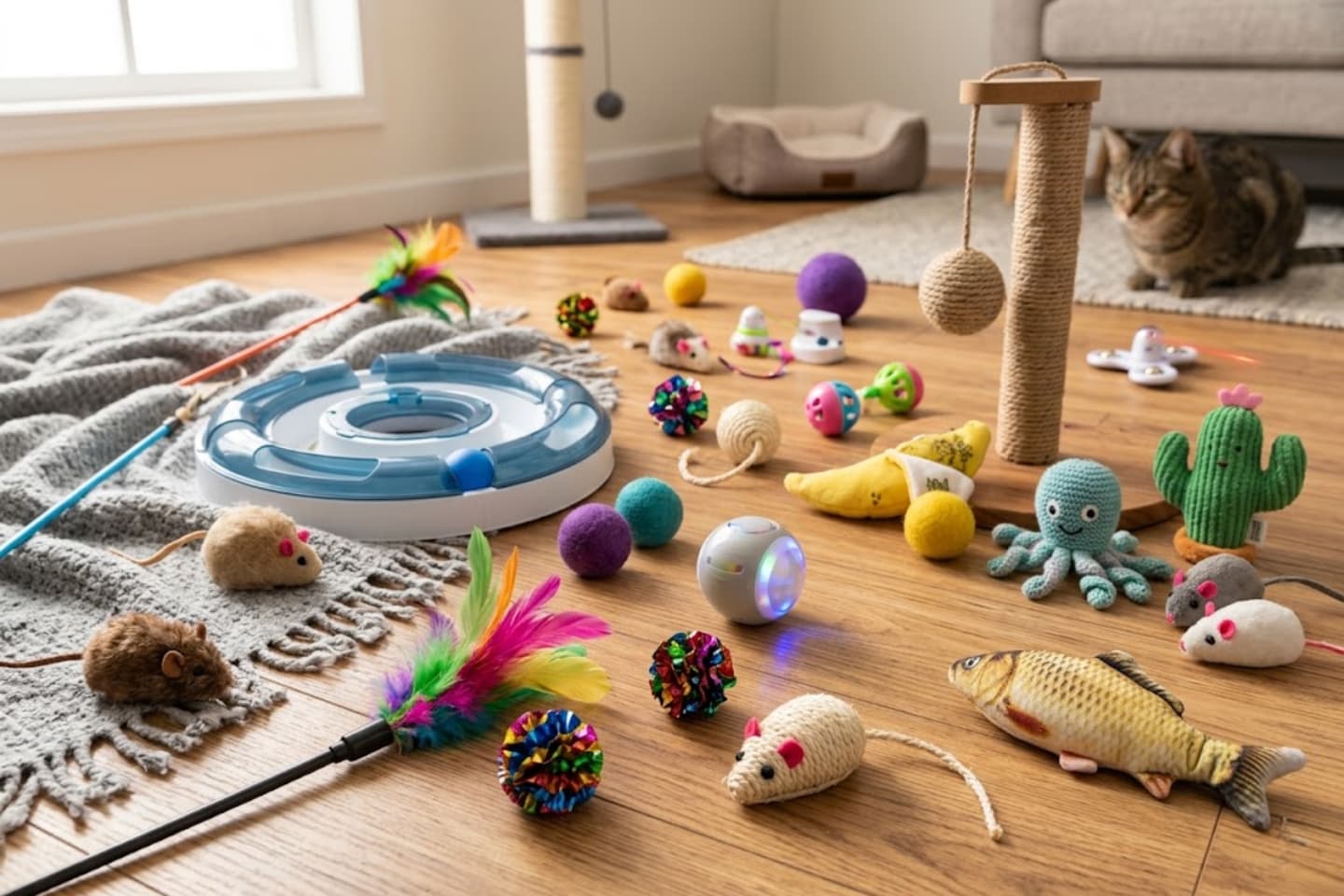 brinquedos para gatos